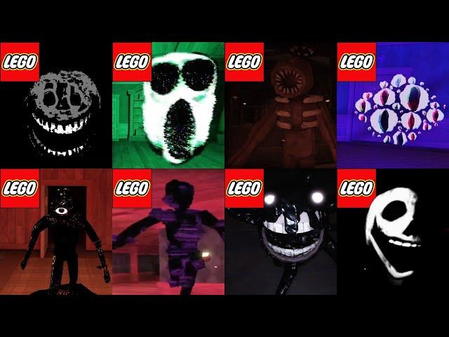 How To Build LEGO All Roblox Doors Scary characters