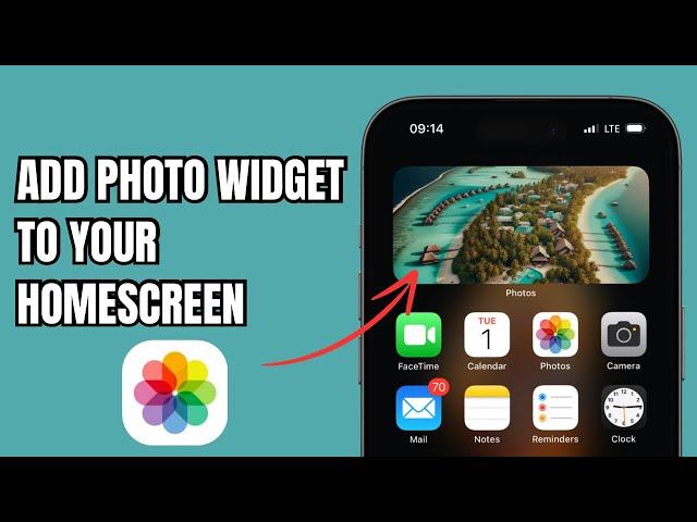 How To Add Photo Widget To Your iPhone HomeScreen