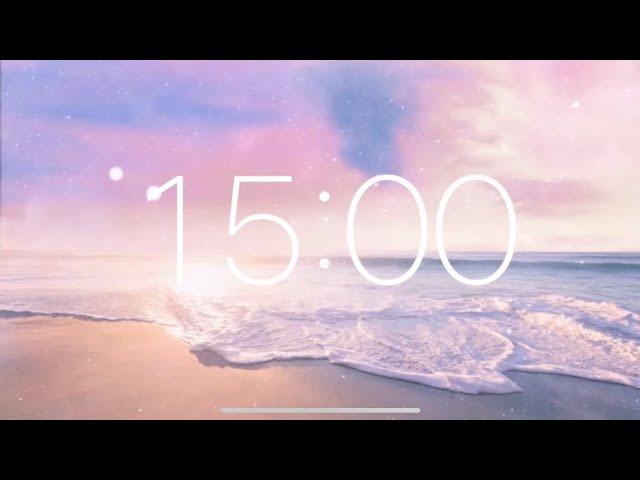 15 Minute Timer - Relaxing Ambient Music