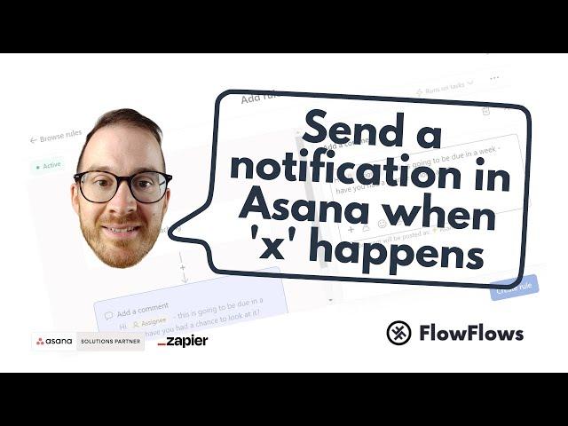 Send a notification in Asana when a task is due soon or unblocked