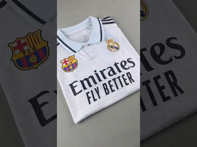 Amazing! FC Barcelona & Real Madrid Joint Jersey 24-25 New Football Shirt