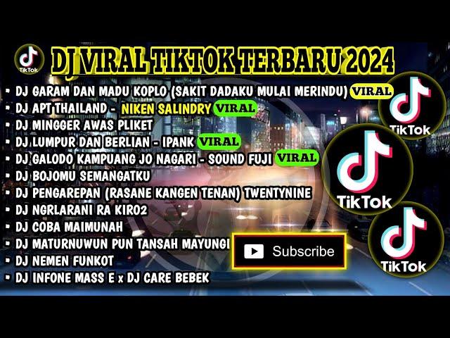 DJ VIRAL TIKTOK TERBARU 2024 | GARAM DAN MADU KOPLO (SAKIT DADAKU MULAI MERINDU | APT THAILAND