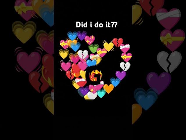 did I do it??#short#7isthebest#heart#letter#loveyall#subscribe!