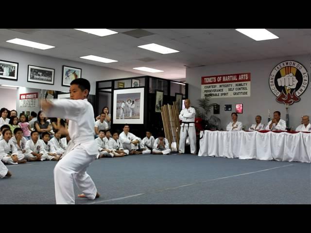 Tae Kwon-Do White Belt Test