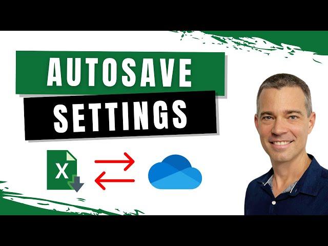 How to Enable and Disable AutoSave in Excel in SECONDS!