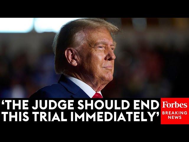 BREAKING NEWS: Donald Trump Claims 'The Witness Just Admitted We Won The Trial'