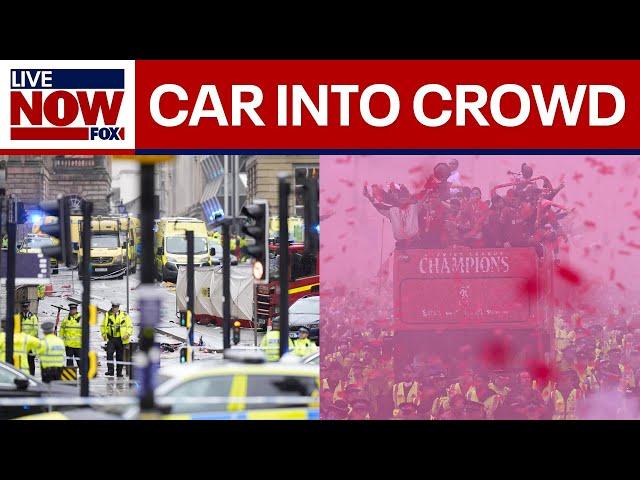 Breaking: Car drives into crowd at Liverpool's Premier League victory parade