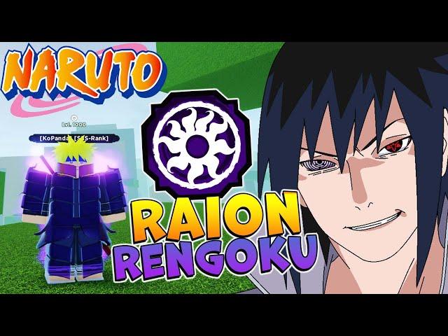 Шиндо Лайф обзор на Блудлайн Raion Rengoku  Shindo Life Наруто Роблокс
