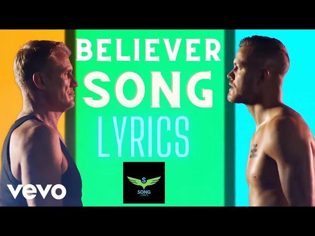 Imagine Dragons - Believer (Lyrics) with original video