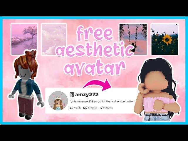 HOW TO MAKE A *NO ROBUX* AESTHETIC AVATAR (STEP BY STEP) | ROBLOX