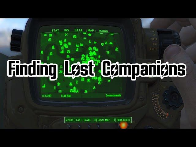 HOW TO FIND A LOST COMPANION (Fallout 4 Mod Compilation)