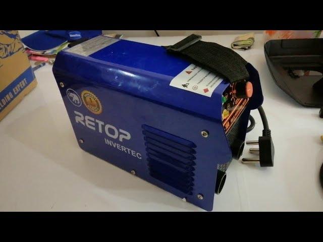 Unboxing Retop MMA 180 DC Inverter Welder