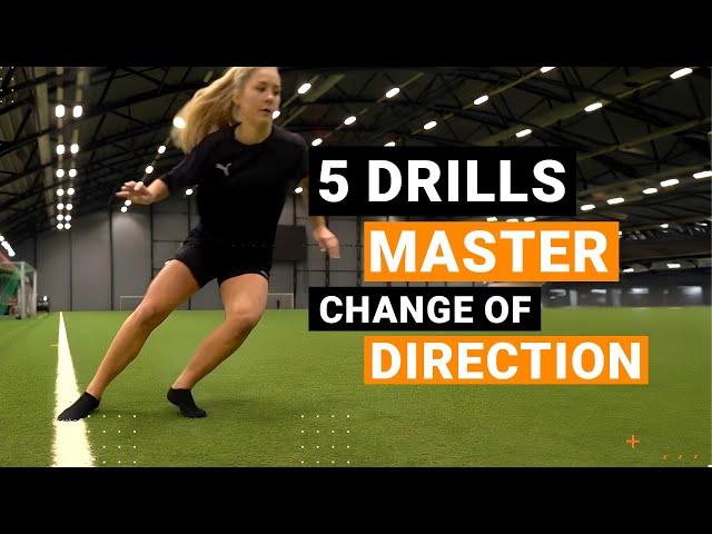 5 Drills to MASTER LATERAL MOVEMENT | Speed, Change of Direction, Prevent Injuries!