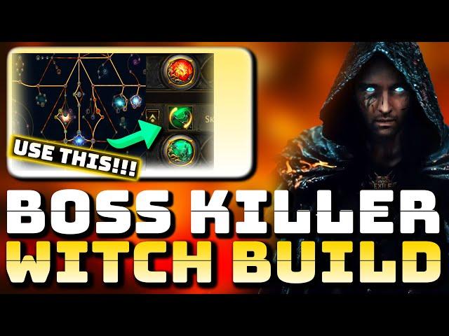 PATH OF EXILE 2 NEW ENDGAME BLOOD MAGE BUILD - 5 SECOND BOSS KILLS T10-T15, WITCH BUILD GUIDE