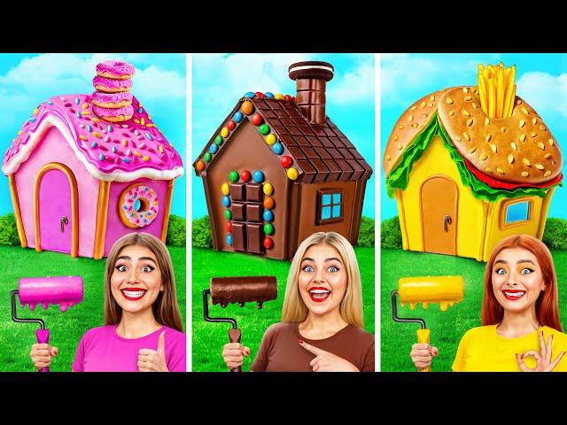 One Colored House Challenge | Prank Wars by Multi DO Challenge