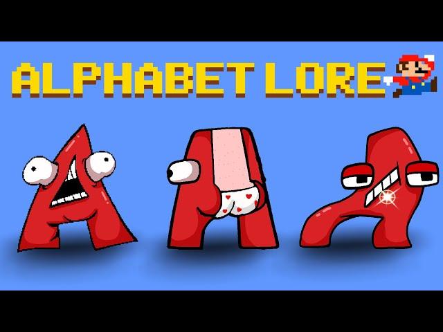 Alphabet Lore (A - Z…) But Fixing Letters | Big trouble in Super Mario Bros 3 #8 | Game Animation