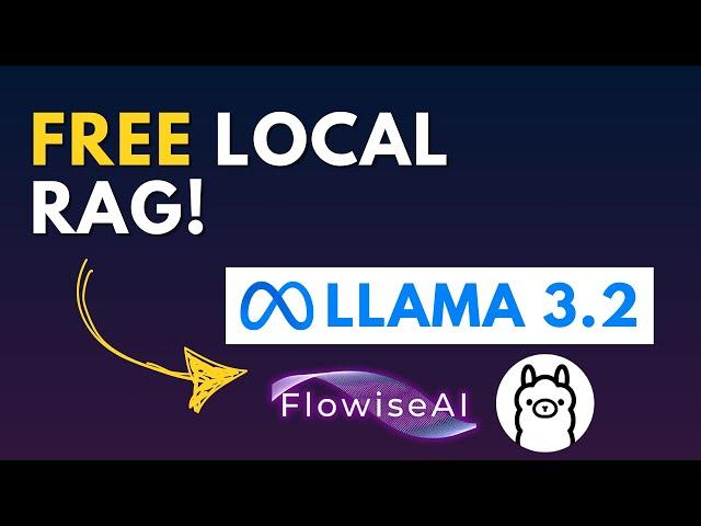 Build a FREE AI Chatbot with LLAMA 3.2 & FlowiseAI (NO CODE)