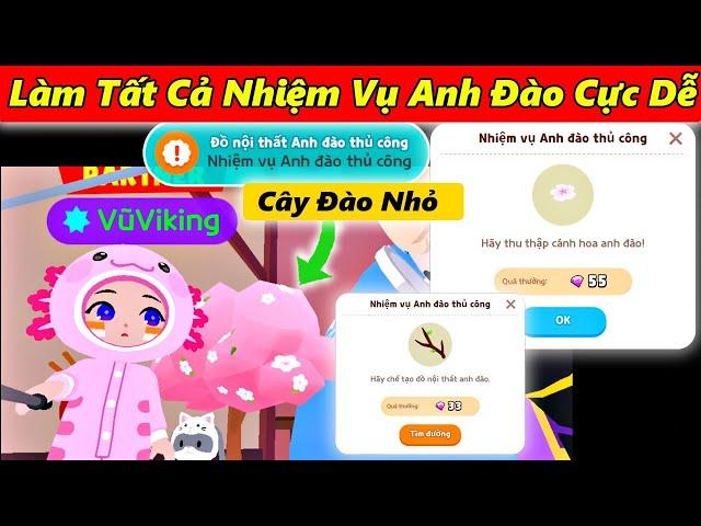 HƯỚNG DẪN LÀM "TẤT CẢ NHIỆM VỤ ANH ĐÀO" CỰC DỄ | PLAY TOGETHER