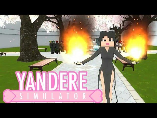 Сила огненного демона Яндере симулятор / Yandere Simulator