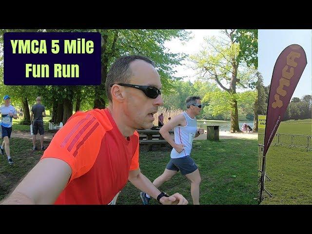 YMCA 5 Mile Fun Run 2018 | Race VLOG | Here We Are Running