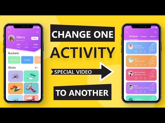 Change one Activity to Another | Android App development for Beginners (Hindi)