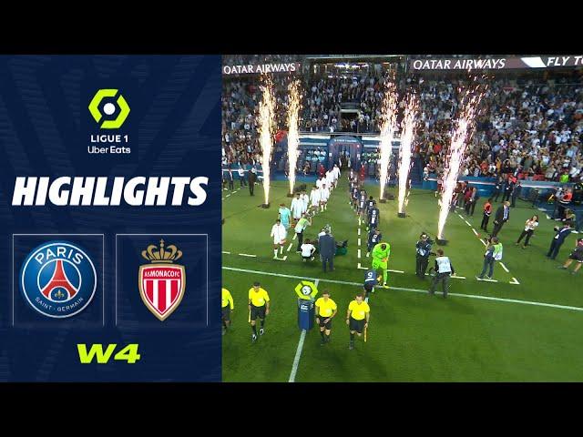 PARIS SAINT-GERMAIN - AS MONACO (1 - 1) - Highlights - (PSG - ASM) / 2022-2023