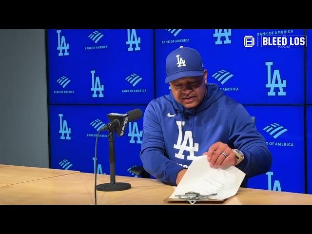 Dodgers Pregame: Dave Roberts Provides Update on Roki Sasaki's Injury & Kershaw's Return