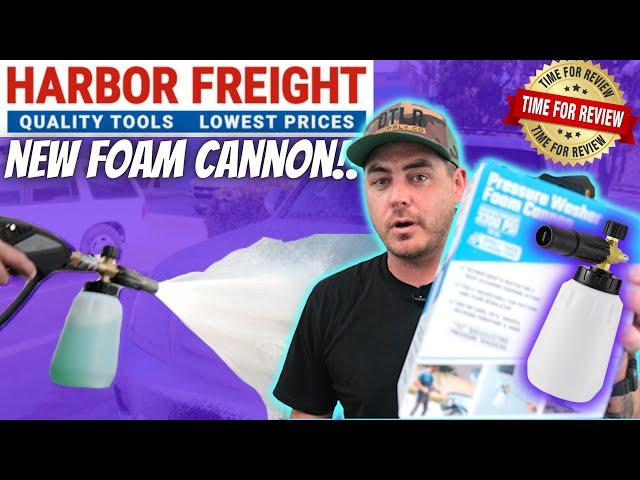 Best CHEAP Pressure Washer FOAM CANNON | Harbor Freight Foam Cannon