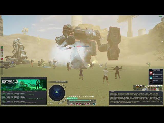 New Cyrene Boss Mob - L1555 Centurion - Entropia Universe