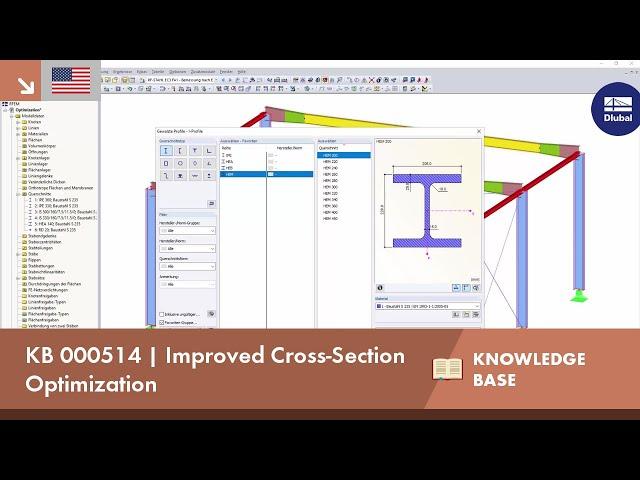 KB 000514 | Improved Cross-Section Optimization