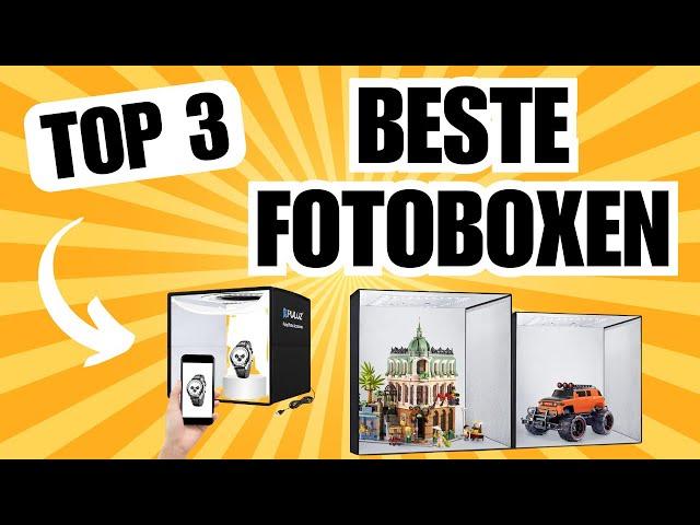 FOTOBOX: Beste Faltbare Fotostudios für deine Bilder! TOP 3 Vergleich