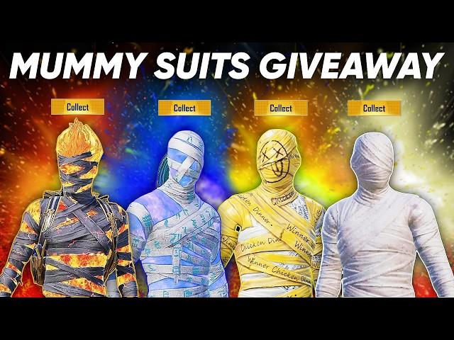 How to get free Mummy Set in Pubg Mobile