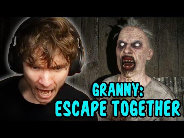 Teo and Yomo try to escape from Granny