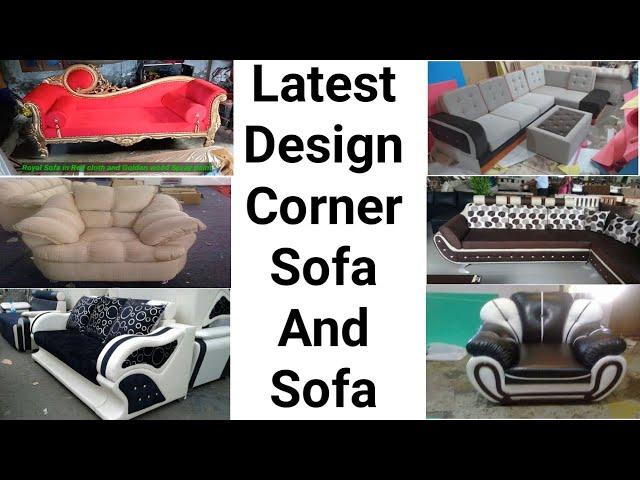 New And Latest Design Sofa Set and L Type Corner Sofa modules