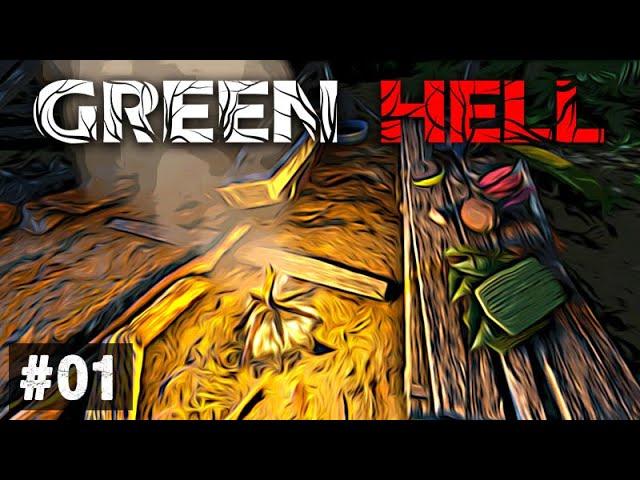 Green Hell #01 - Es ruft die Grüne Hölle  Permadeath Lets Play Deutsch