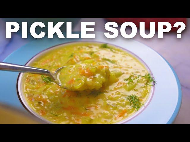 Polish-American pickle soup — not as weird as it sounds!