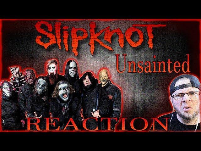 MetalHead REACTION to Slipknot (Unsainted)