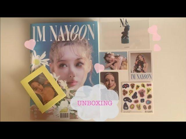 ️‍Unboxing Twice’s NAYEON solo album️‍