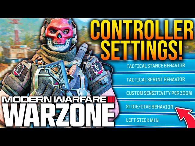 WARZONE: New BEST CONTROLLER SETTINGS You NEED To Be Using! (WARZONE 3 Best Settings)