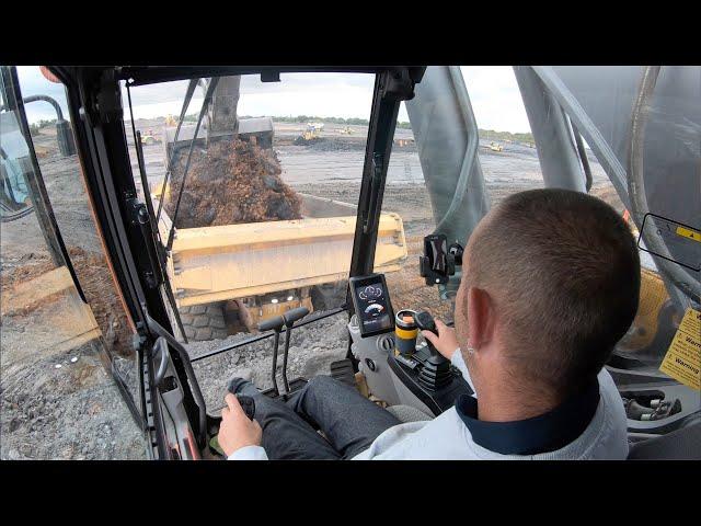 Volvo EC750E Excavator in Cab View