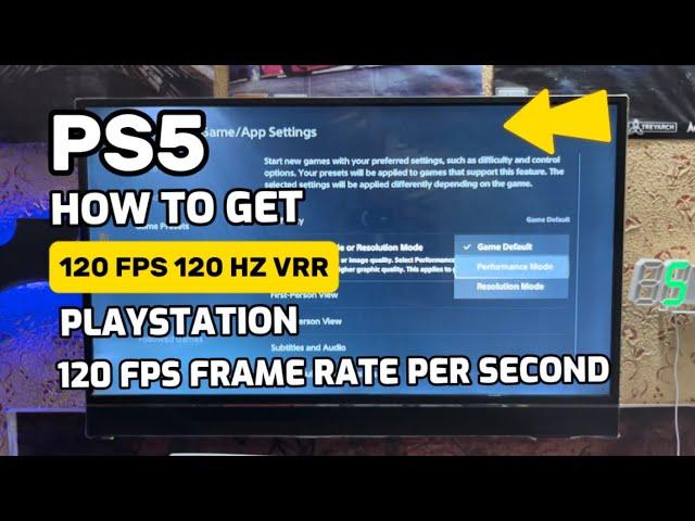 120 FPS On PS5 How to Get 120 Hz On PlayStation 5 2023