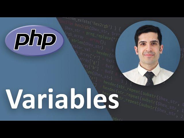 Variables in PHP - PHP Tutorial Beginner to Advanced