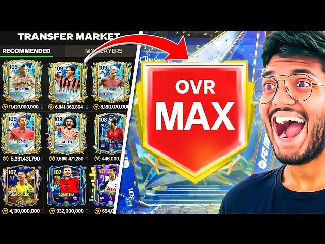 Can I Reach MAX OVR Just Using RECOMMENDED TAB in FC MOBILE?