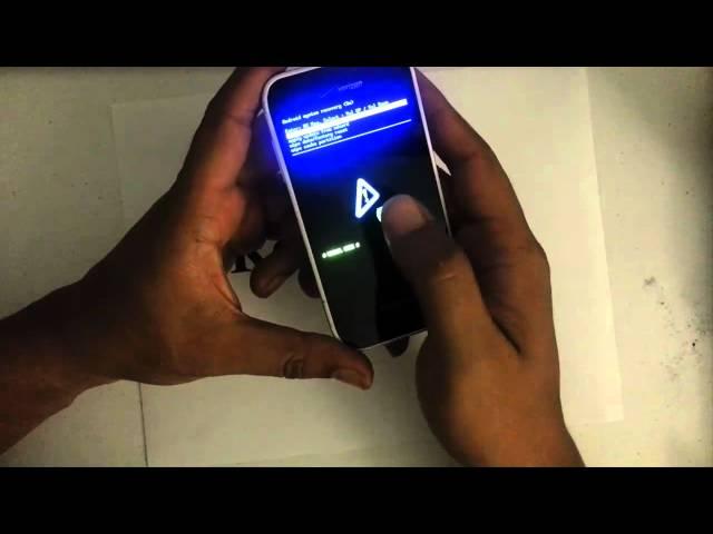 How to Factory Restore Hard Reset or Password Wipe the Samung Galaxy S Fascinate Verizon