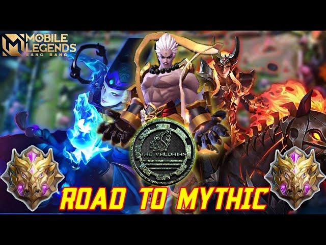 MOBILE LEGENDS ROAD TO MYTHIC | MOBILE LEGENDS LIVE!