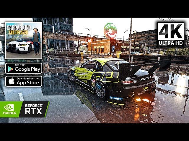 Car Parking Multiplayer | RTX ON 4K Ultra Realistic Graphics Drifting!  (2023)