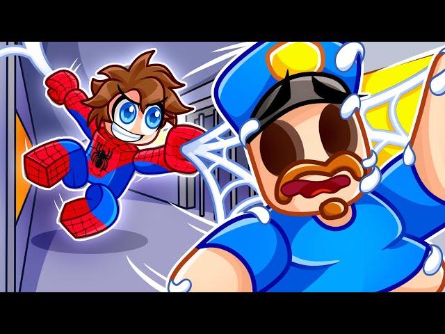 SPIDERMAN vs BARRY'S PRISON... Roblox