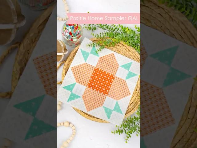 Sewing the Prairie Welcome Block for the Prairie Home Sampler QAL!