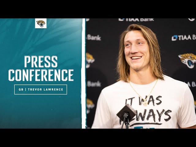 Trevor Lawrence: "You're never out of it." | Postgame Press Conference | Wild Card Round