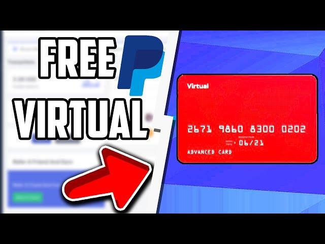 How To Get A Free Virtual Credit Card in 2022 | Free Virtual Credit Card For PayPal